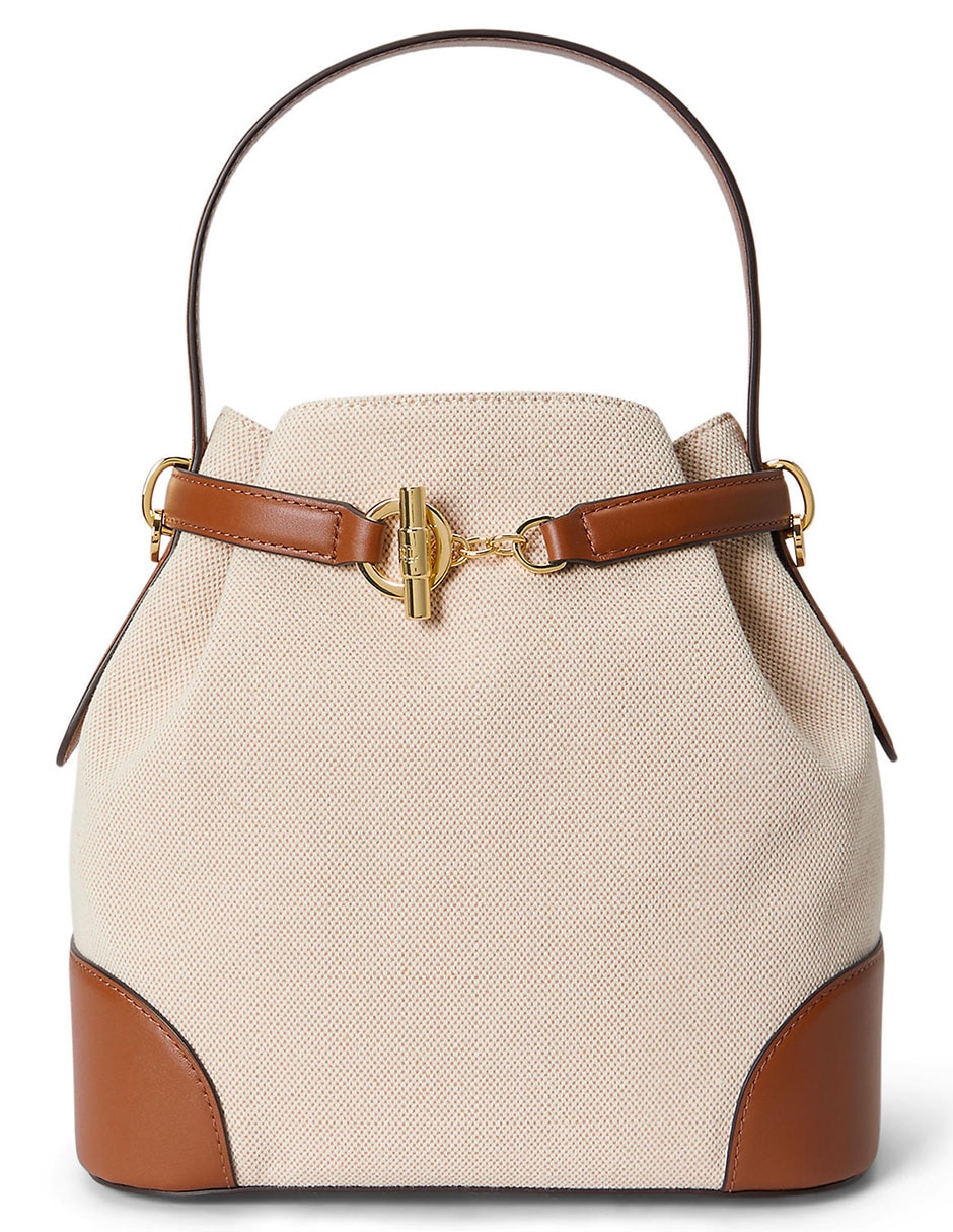 Bolsa bucket Lauren Ralph Lauren para mujer