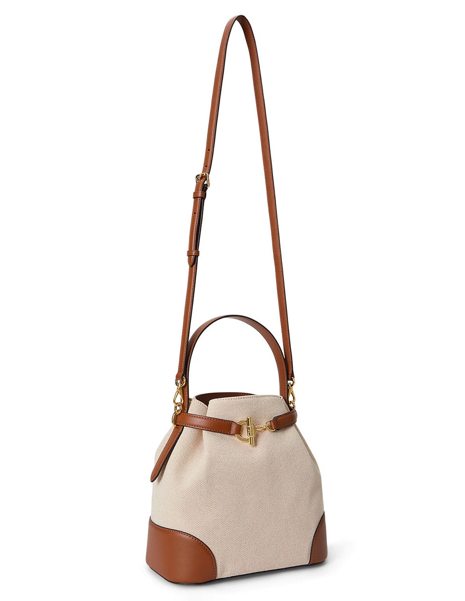 Bolsa bucket Lauren Ralph Lauren para mujer