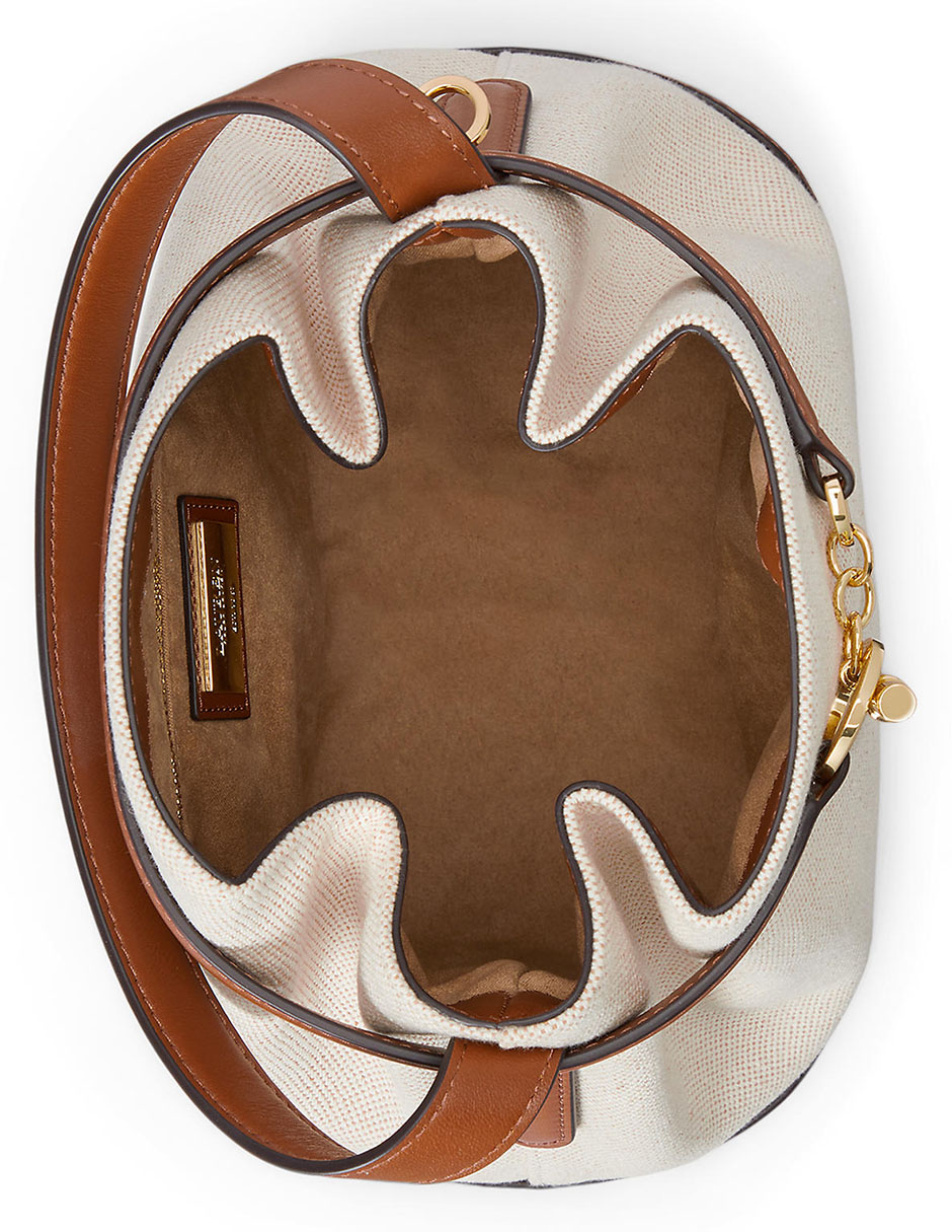 Bolsa bucket Lauren Ralph Lauren para mujer
