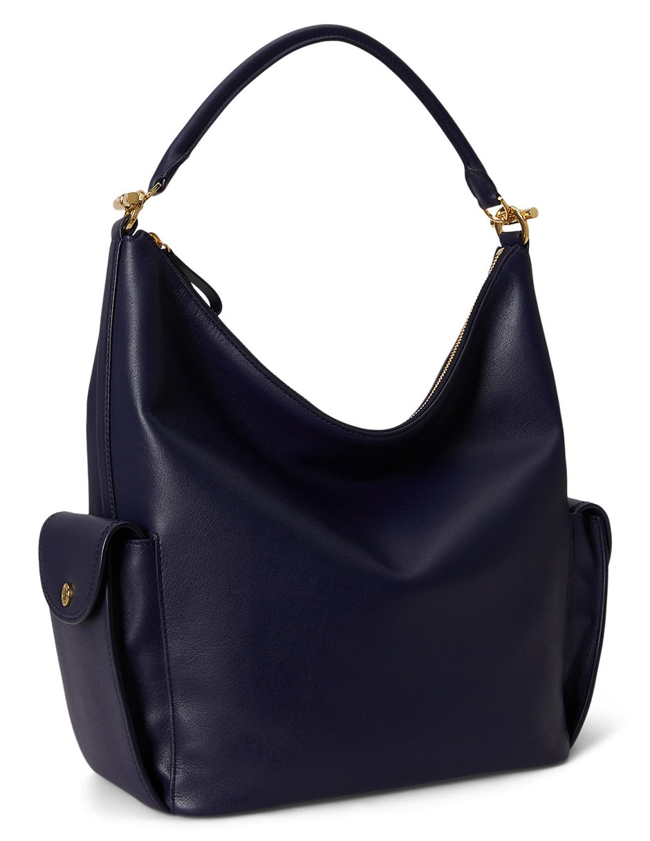 Bolsa shoulder Lauren Ralph Lauren de piel para mujer