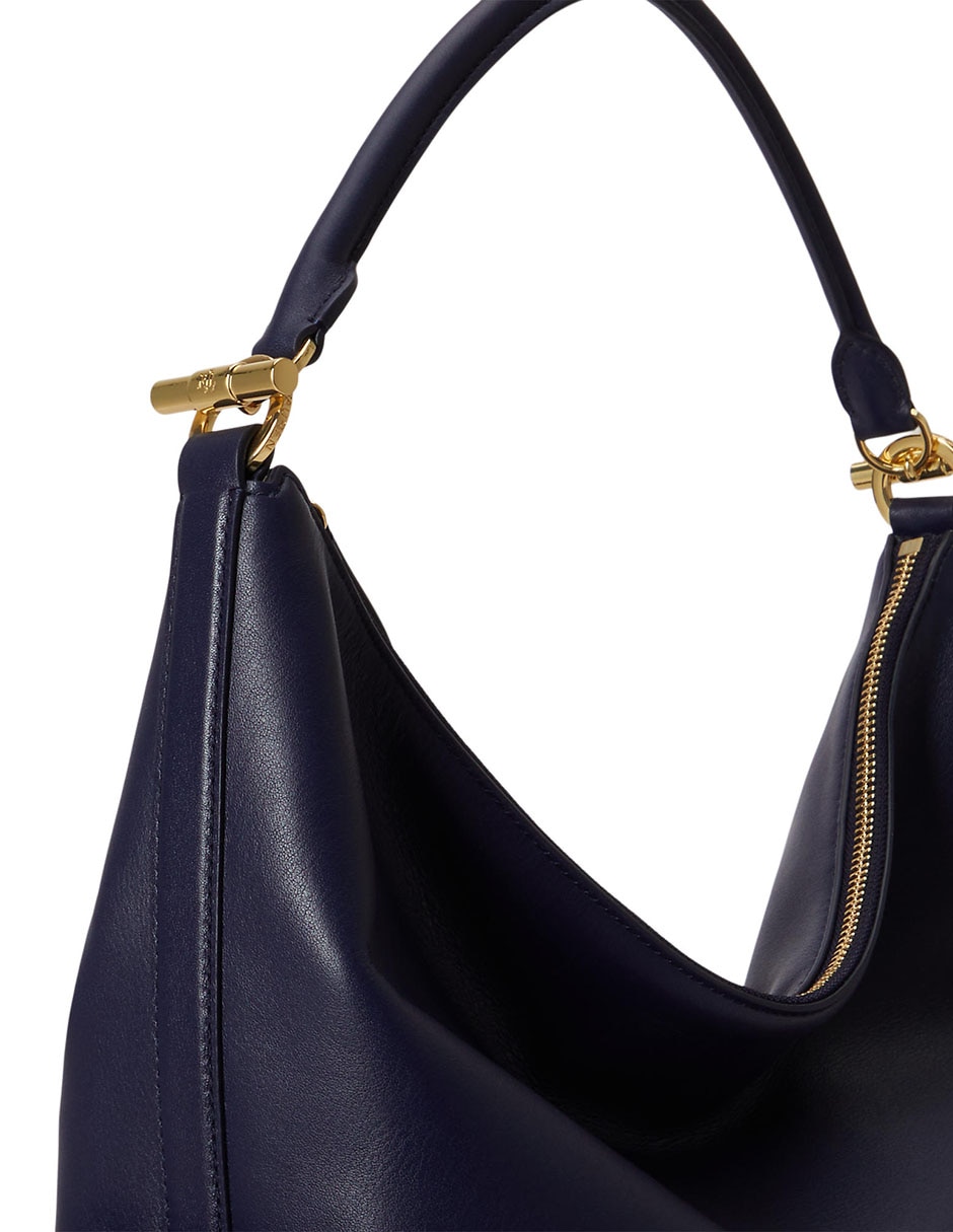 Bolsa shoulder Lauren Ralph Lauren de piel para mujer