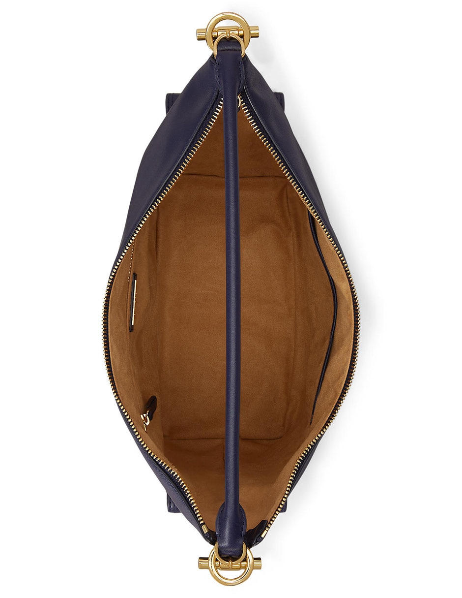 Bolsa shoulder Lauren Ralph Lauren de piel para mujer