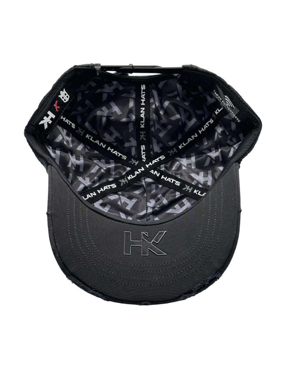 Gorra visera curva snapback casual Big Boss La Flame Black Klan para hombre
