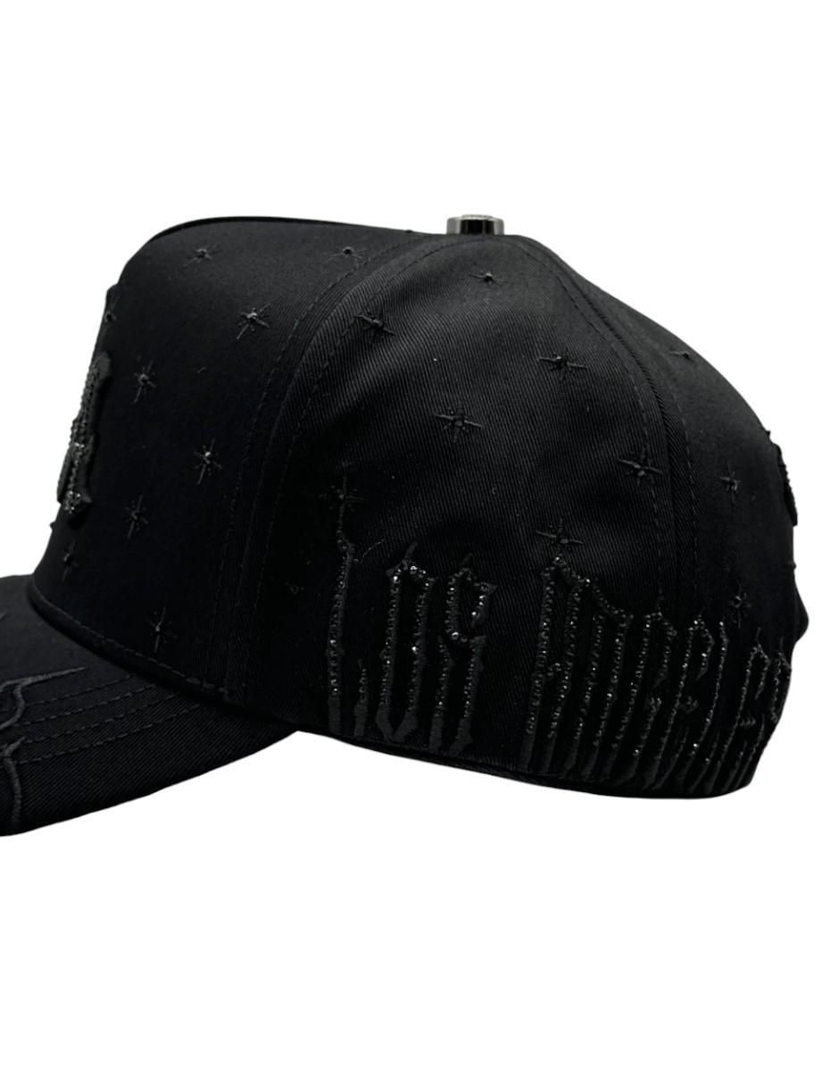 Gorra visera curva snapback casual Big Boss La Flame Black Klan para hombre