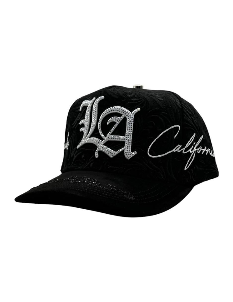 Gorra visera curva snapback casual Los Angeles Bordada para hombre