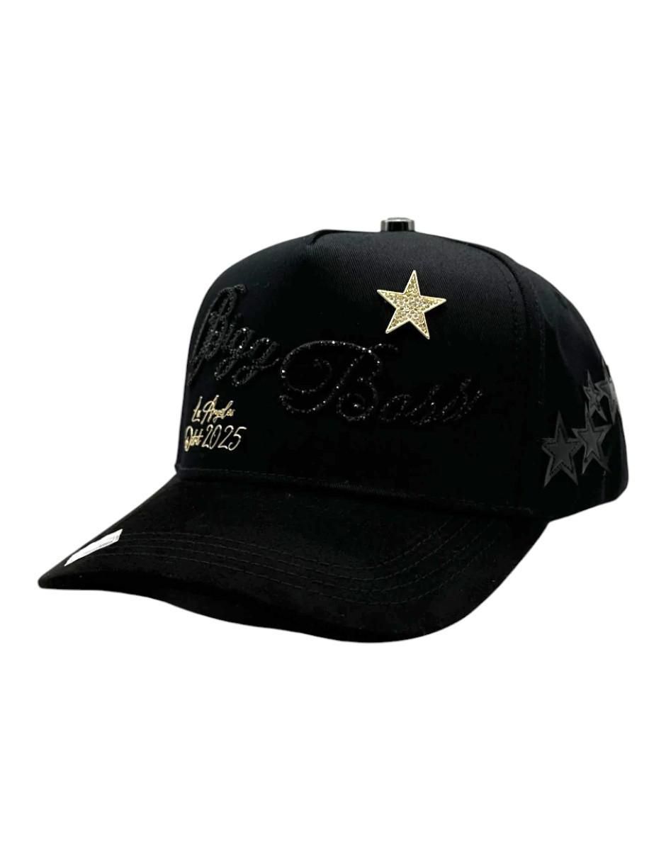 Gorra visera curva snapback casual BiggBoss Star Gold para hombre Gorra visera curva snapback casual BiggBoss Star Gold para hombre