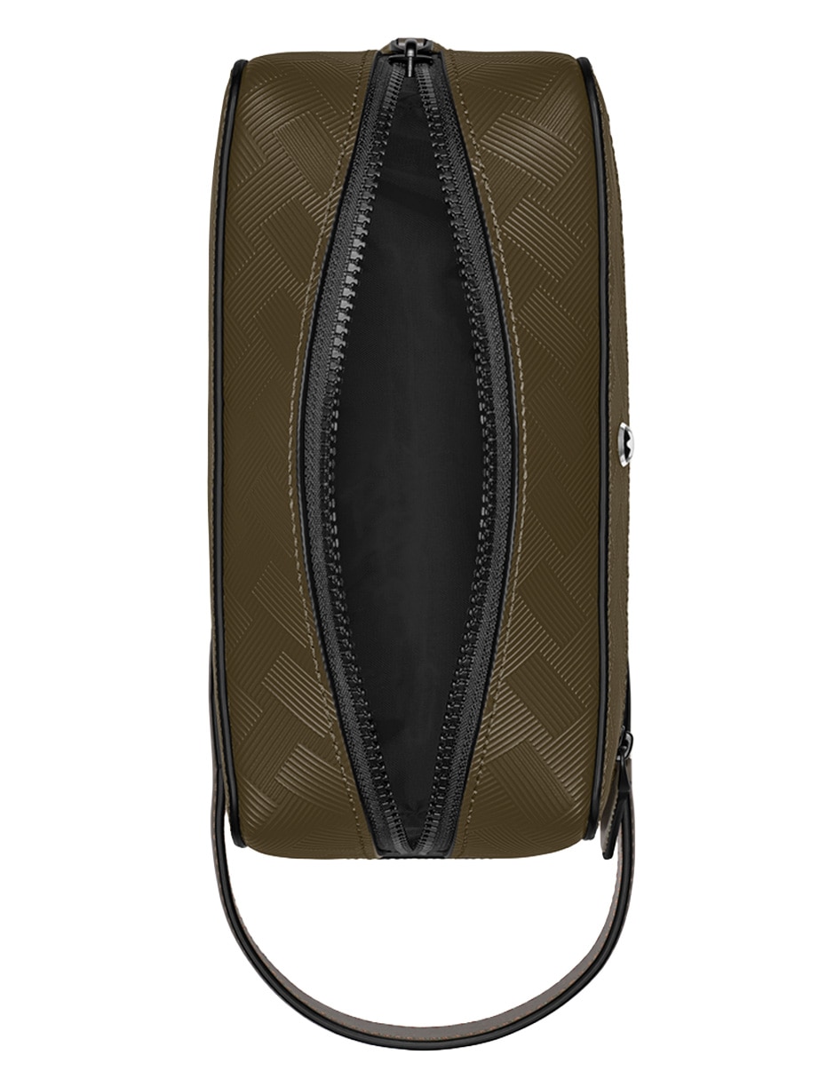 Bolsa neceser de piel para hombre