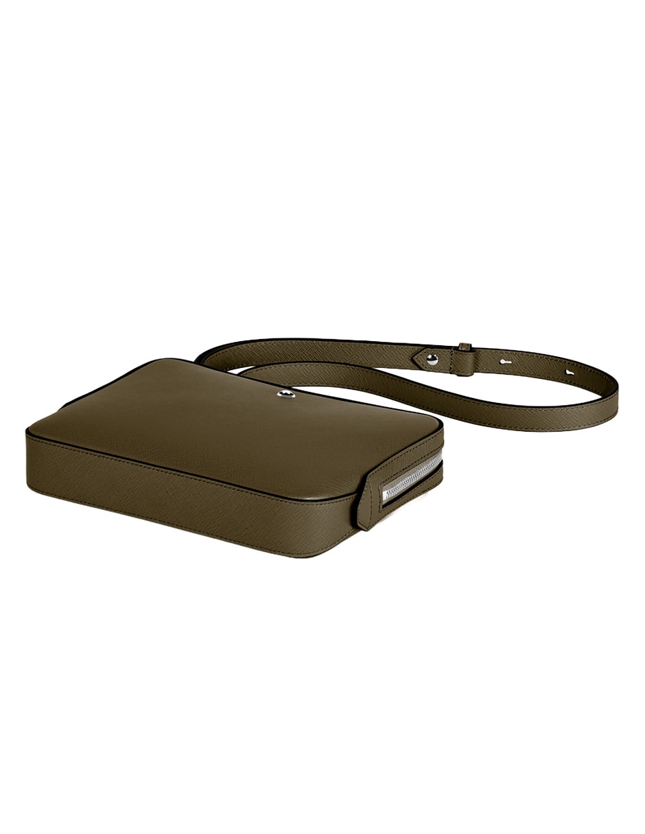 Bolsa plegable de piel unisex 2