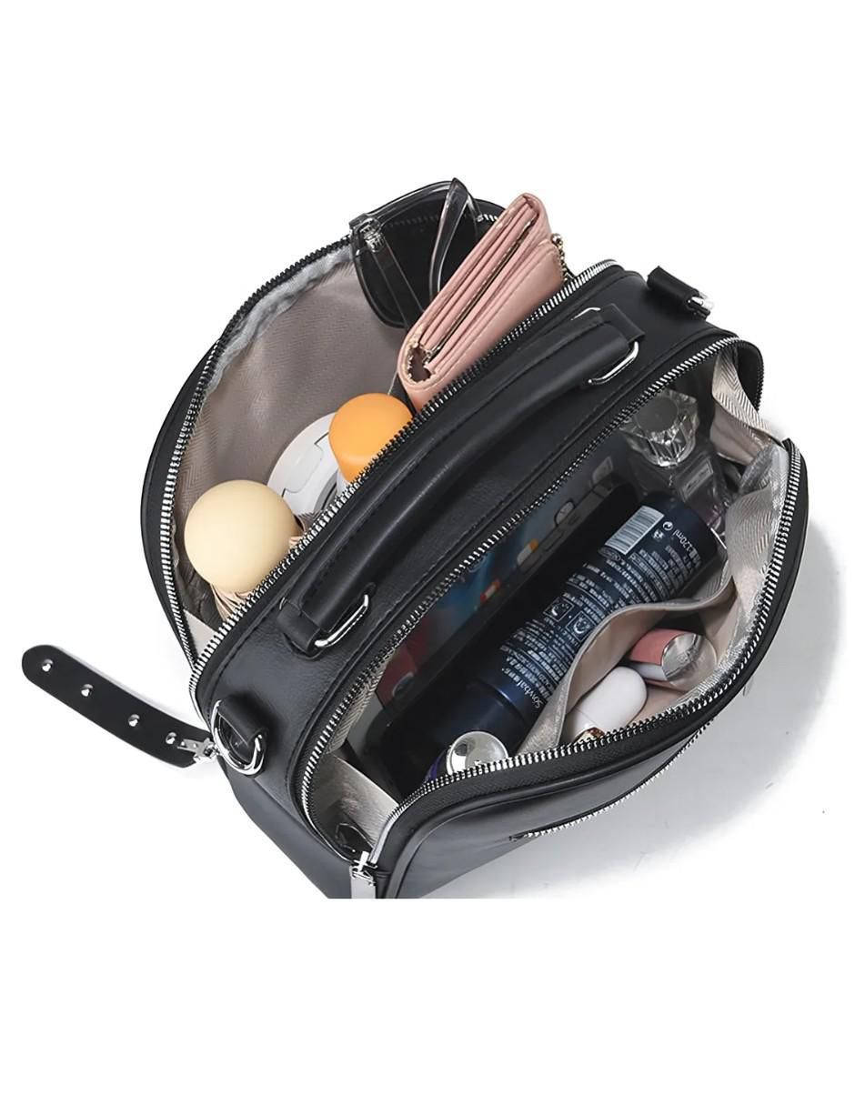 Bolsa crossbody de cuero para mujer