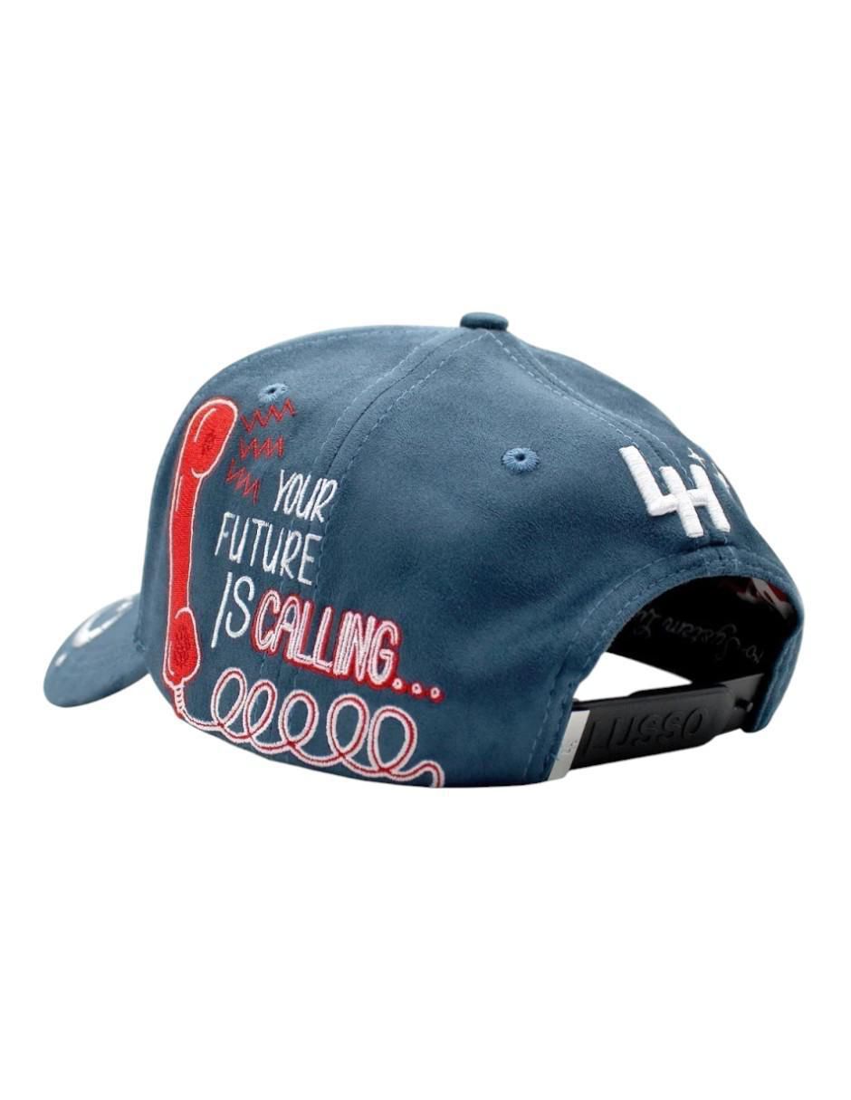 Gorra visera curva snapback casual Red Phone para hombre 6