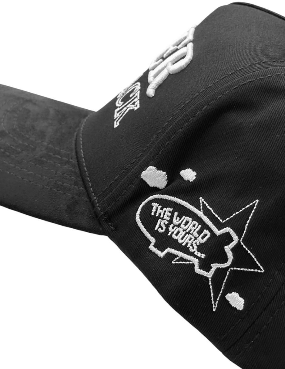 Gorra visera curva snapback casual Never Look Back para hombre 4
