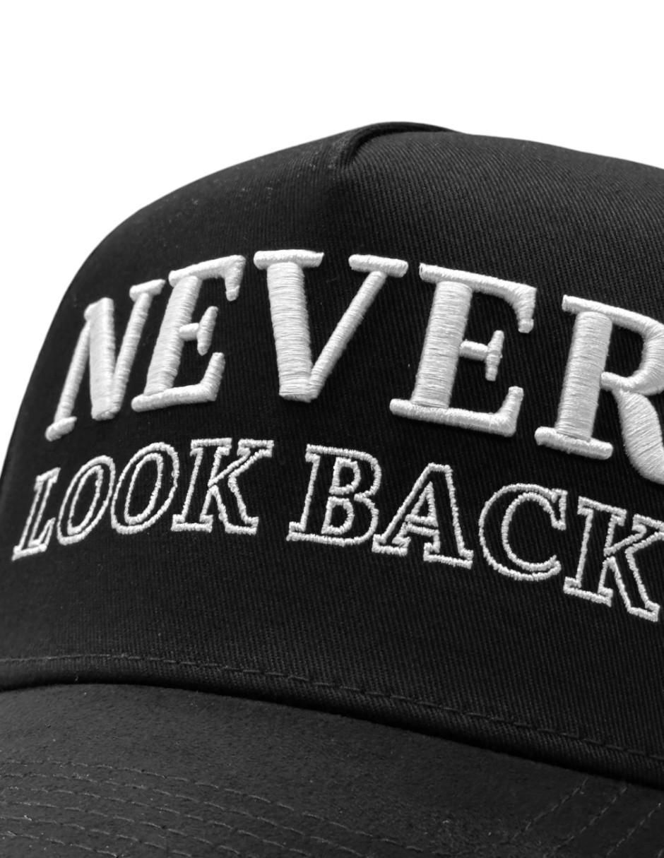 Gorra visera curva snapback casual Never Look Back para hombre 7