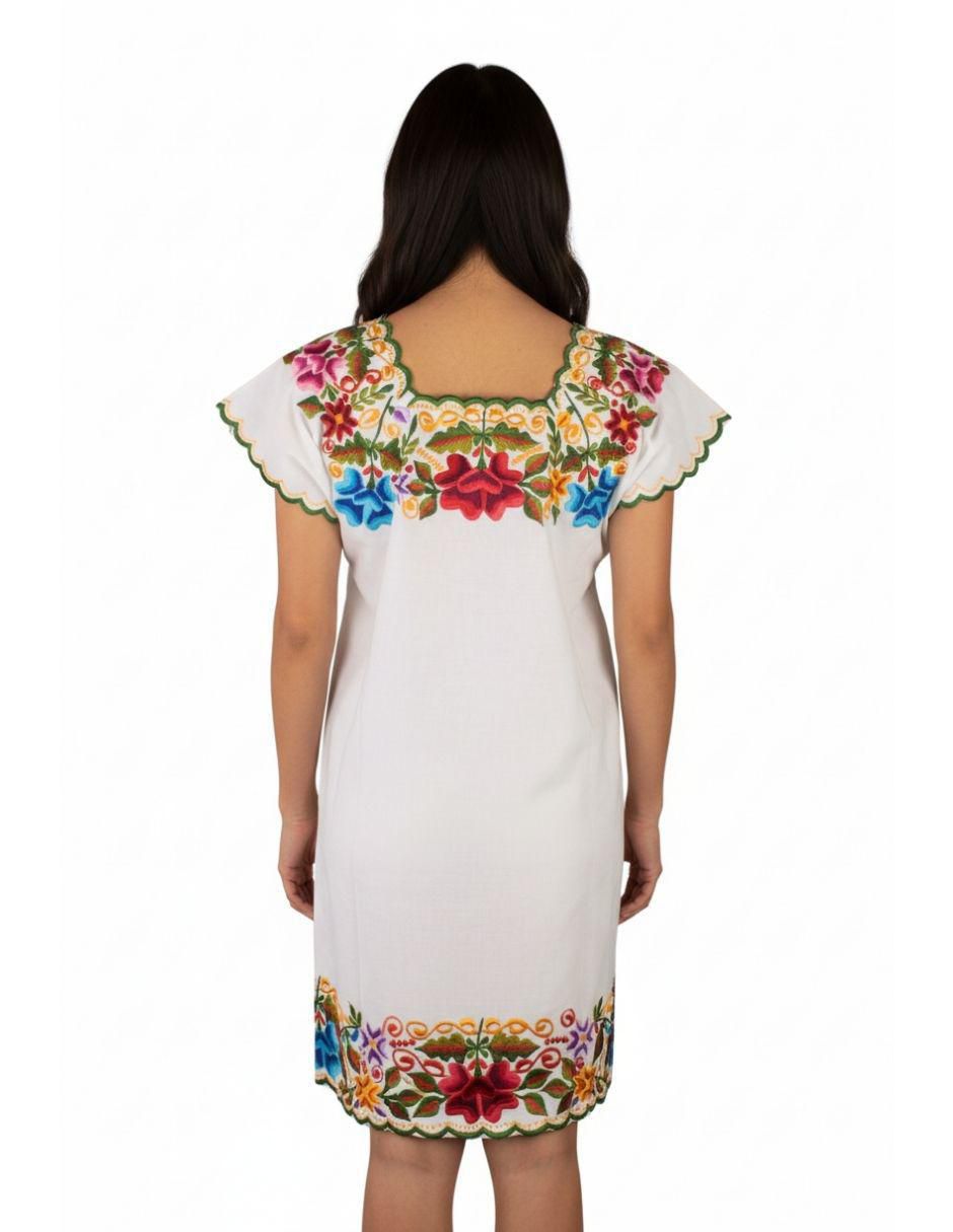 Vestido a la rodilla casual para mujer