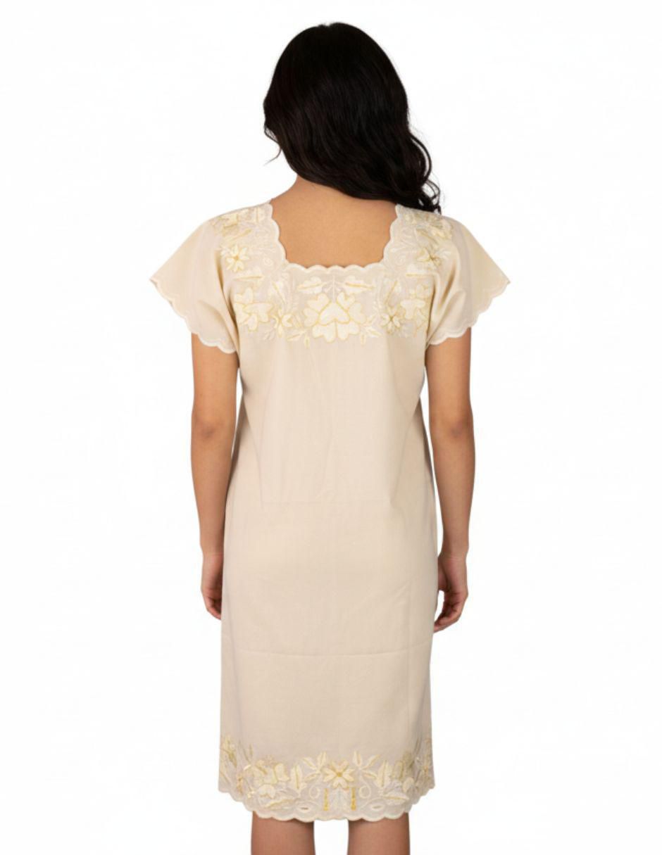Vestido a la rodilla casual para mujer