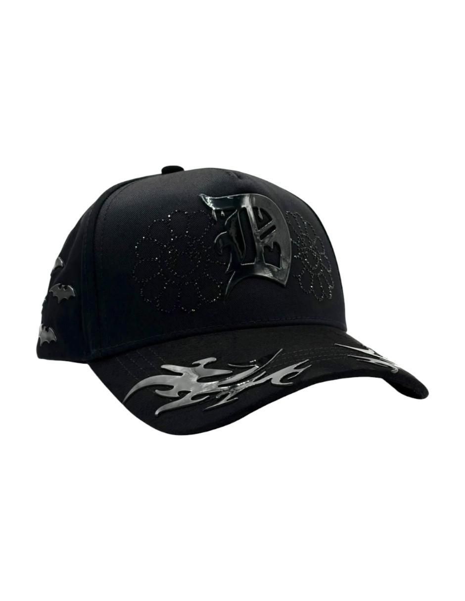 Gorra visera curva snapback casual Genesis Black para hombre Gorra visera curva snapback casual Genesis Black para hombre