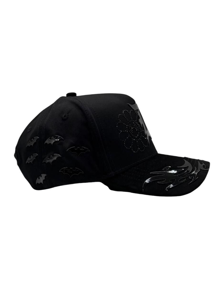 Gorra visera curva snapback casual Genesis Black para hombre