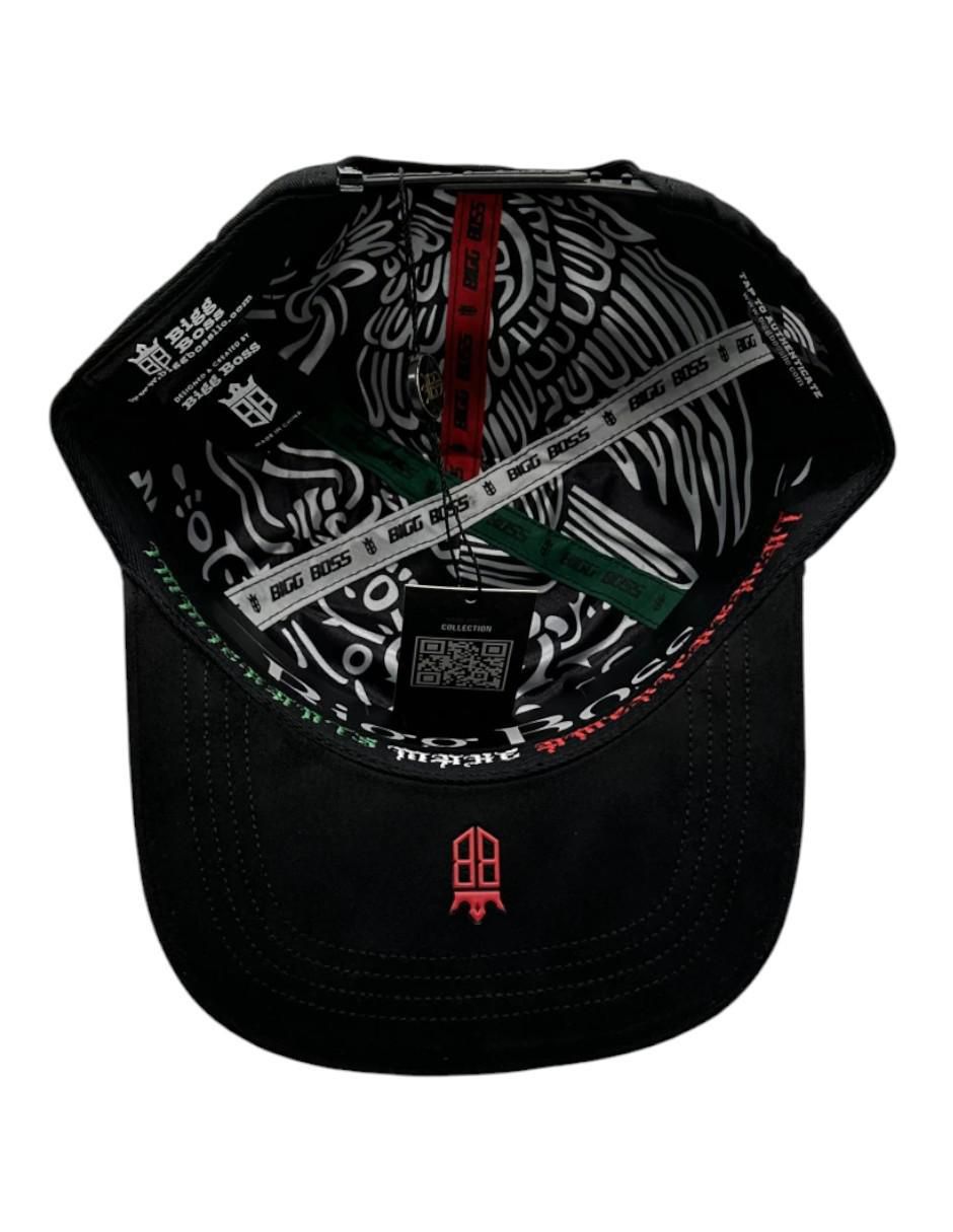 Gorra visera curva snapback casual México Rosas para hombre 6