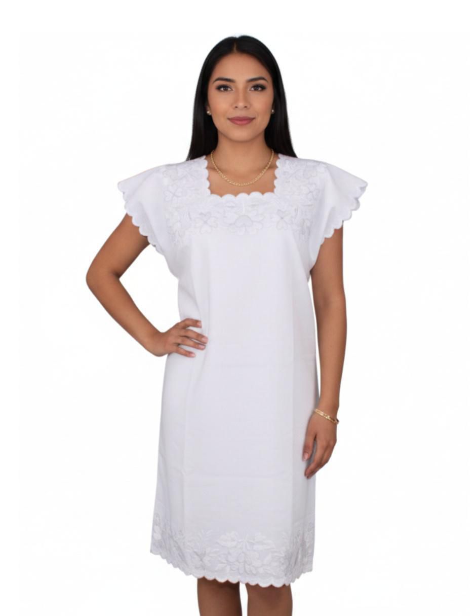Vestido a la rodilla casual para mujer