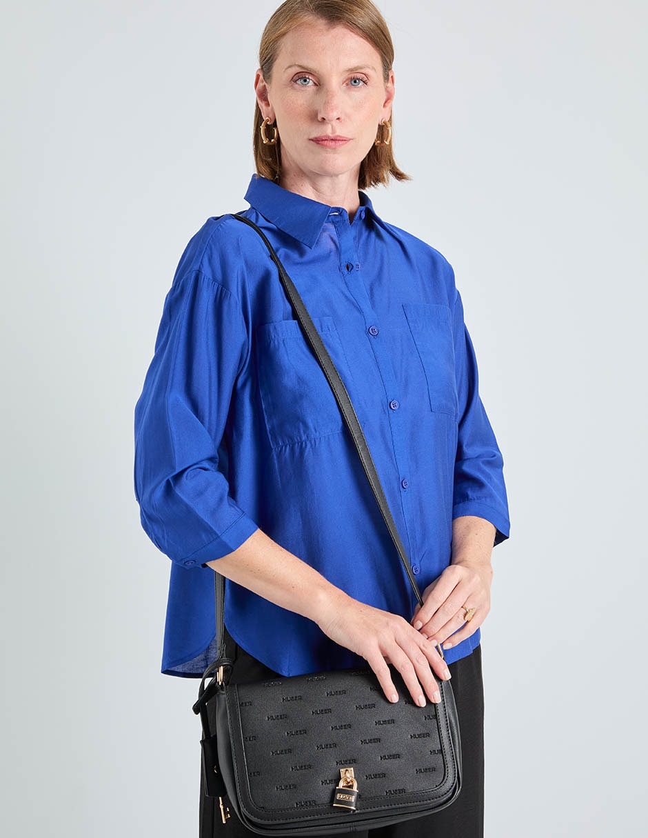 Bolsa crossbody huser basics para mujer