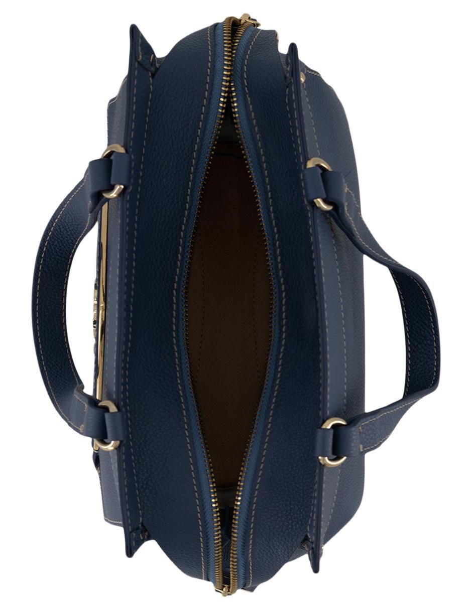 Bolsa satchel de piel para mujer 4