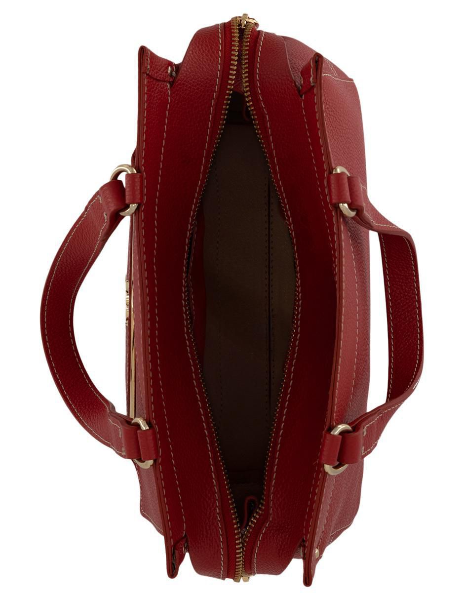 Bolsa satchel Prada de piel para mujer