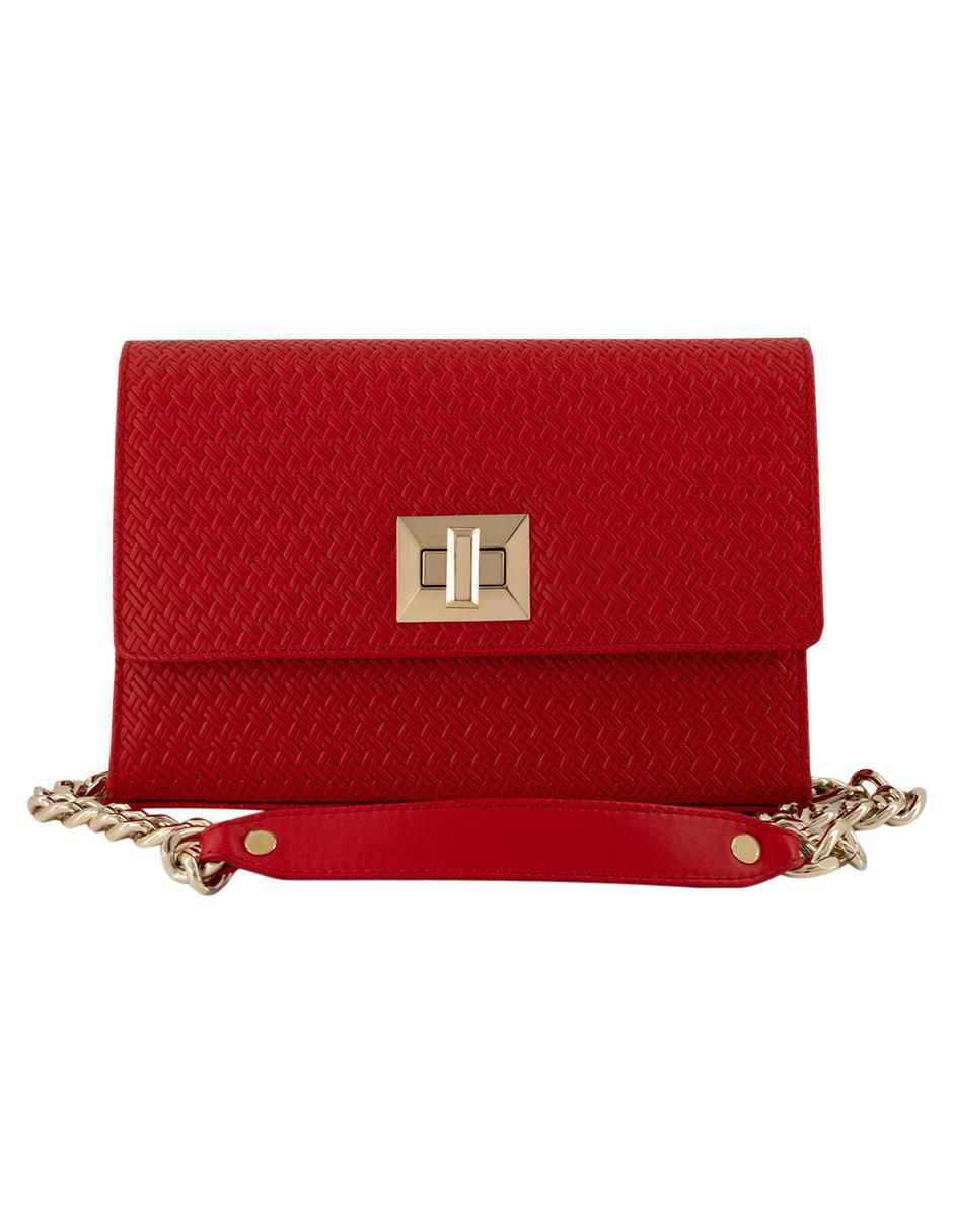 Bolsa clutch Prada de piel para mujer