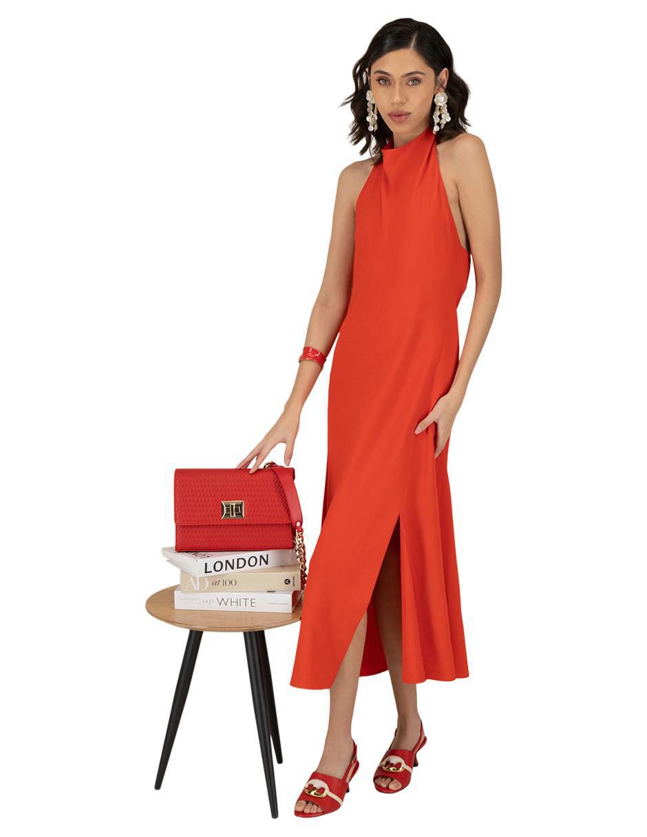 Bolsa clutch Prada de piel para mujer
