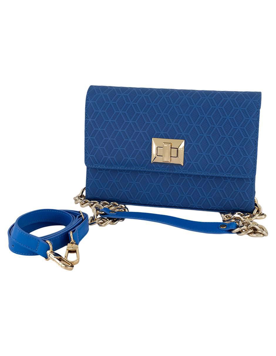 Bolsa clutch de piel para mujer