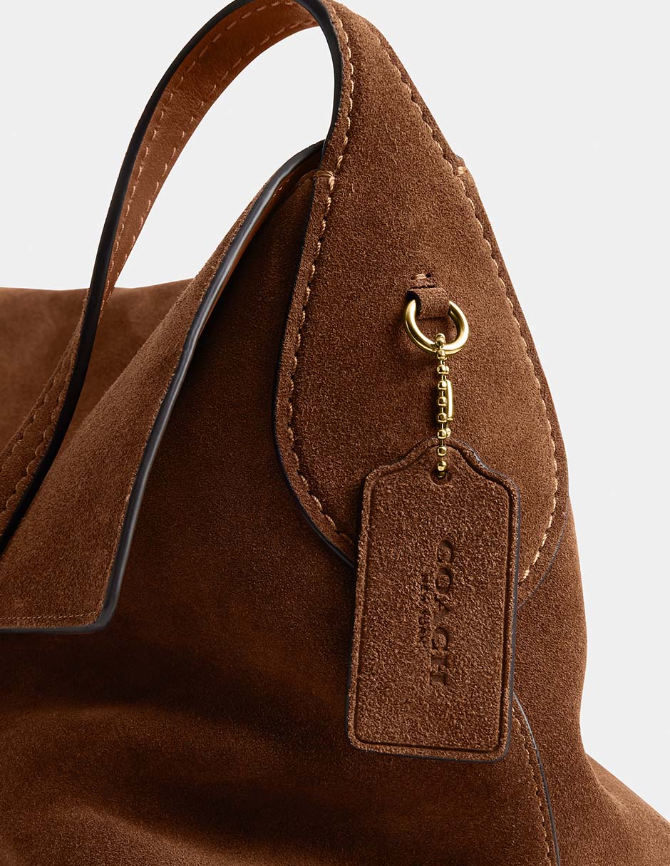 Bolsa shoulder Coach chelsea 36 de suede para mujer