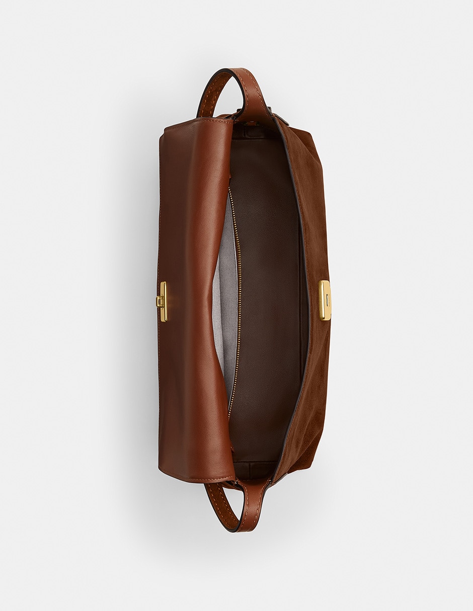 Bolsa shoulder Coach chelsea 36 de suede para mujer
