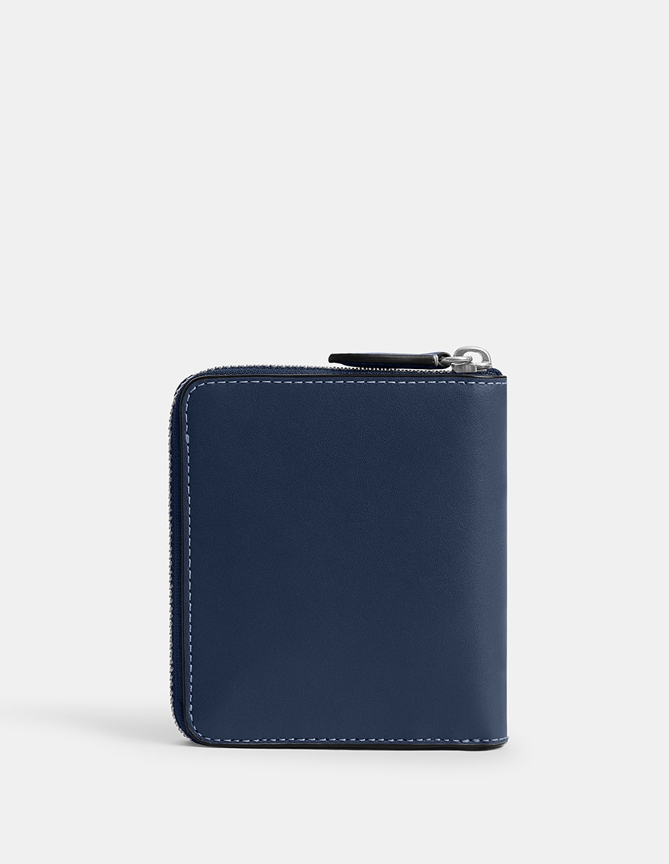 Cartera zip around coin wallet para hombre 3