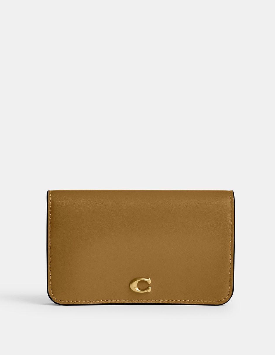 Tarjetero Coach piel essential slim para mujer 1