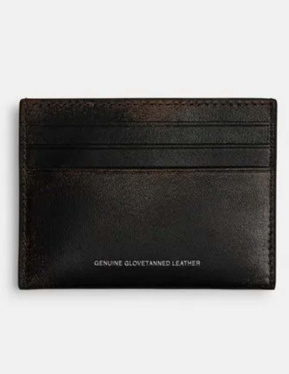 Tarjetero Piel Flat Card Case para hombre Tarjetero Piel Flat Card Case para hombre