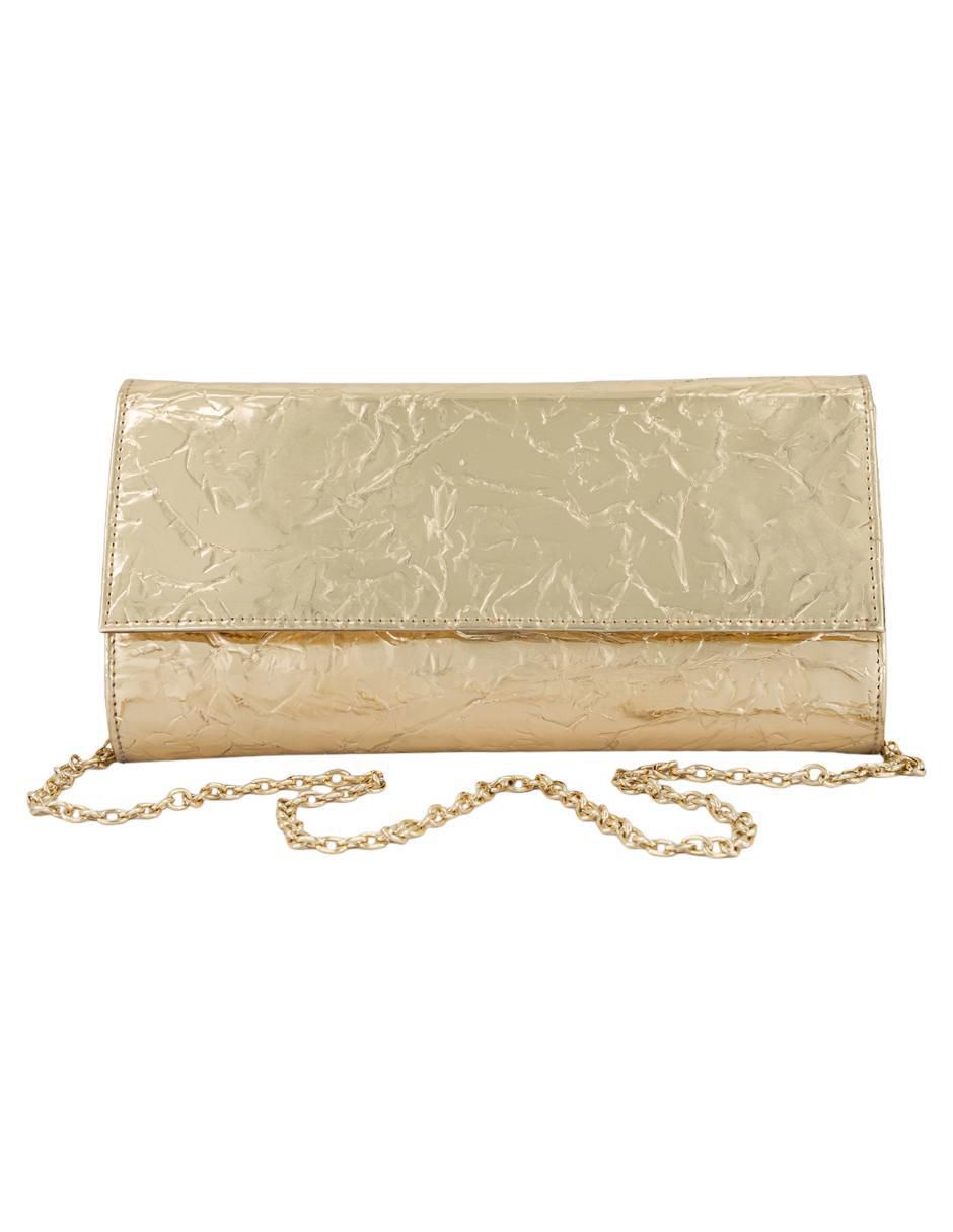 Bolsa clutch de piel para mujer