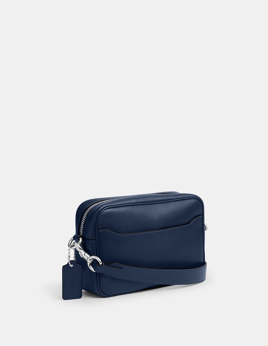 Bolsa crossbody coach radio de piel para hombre