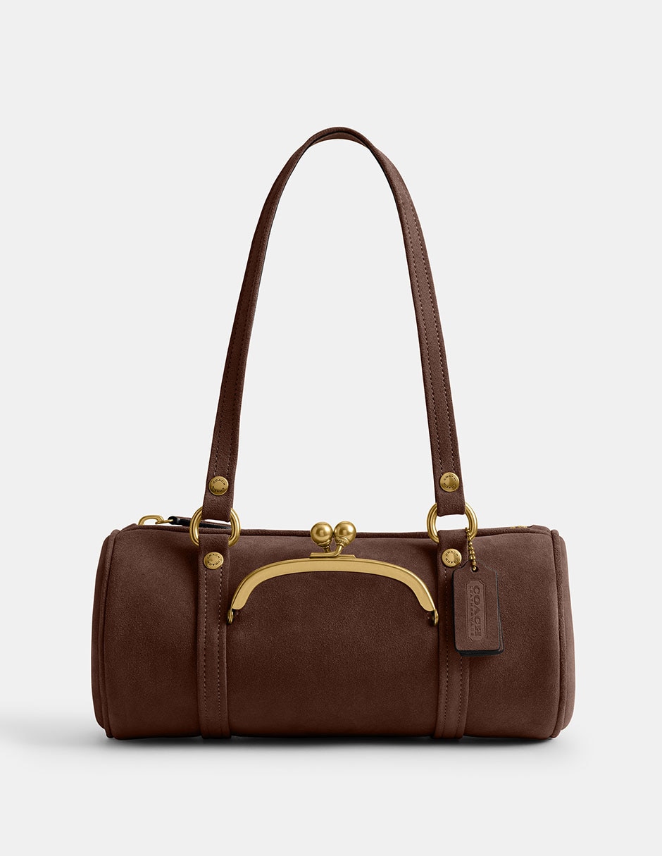 Bolsa shoulder kisslock barrel 28 para mujer Bolsa shoulder kisslock barrel 28 para mujer