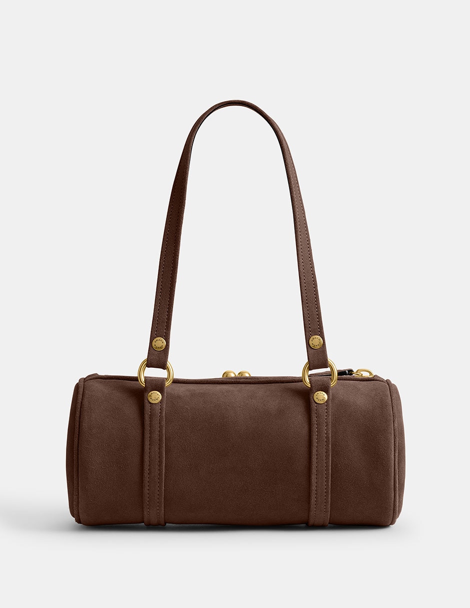 Bolsa shoulder kisslock barrel 28 para mujer 4