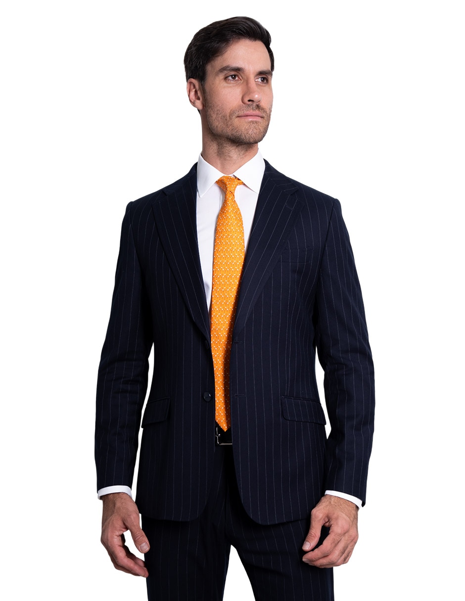 Corbata regular de seda estampado para hombre 2