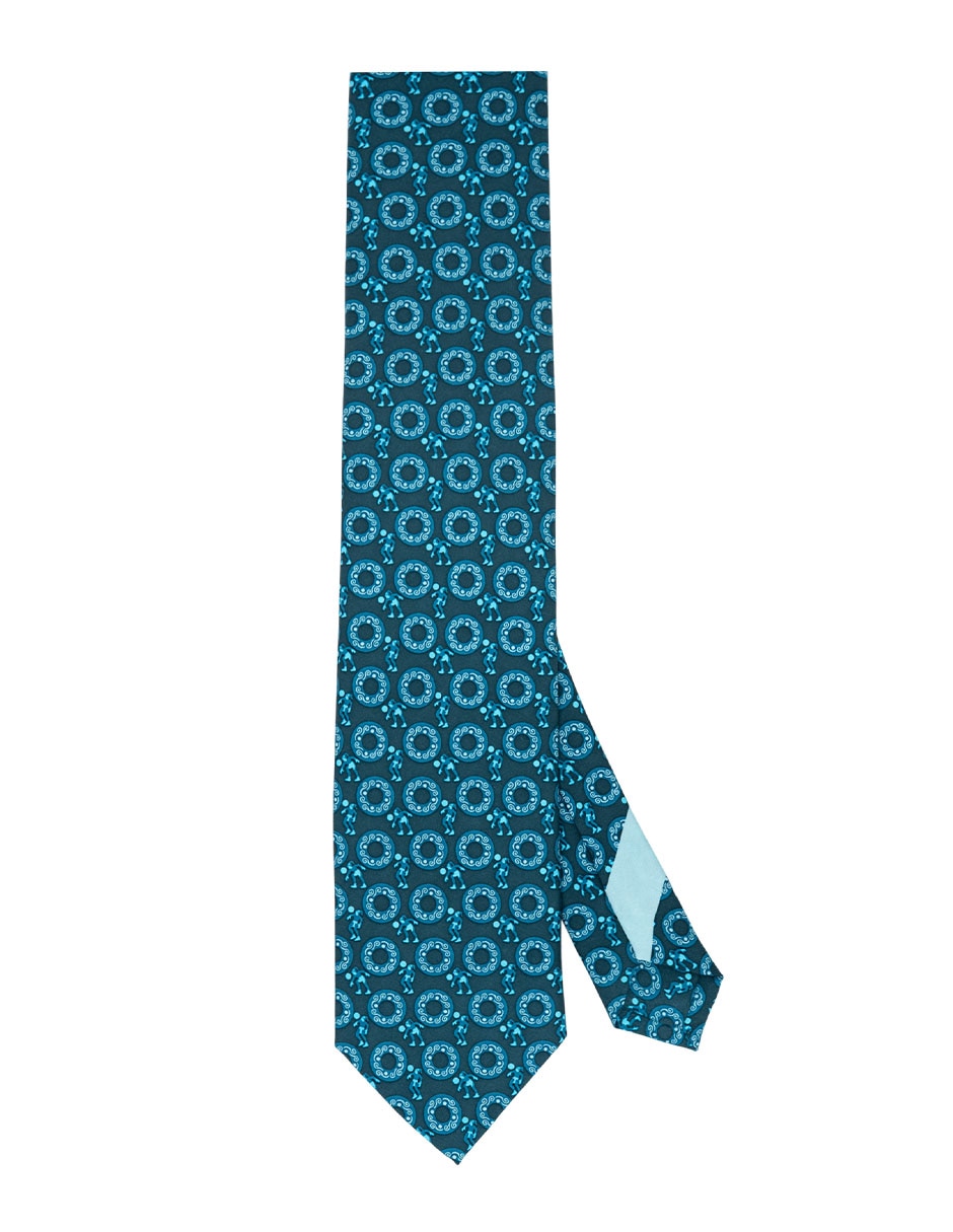 Corbata pineda covalin regular de seda para hombre