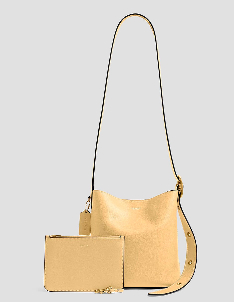 COACH Bolsa shoulder Coach de piel para mujer