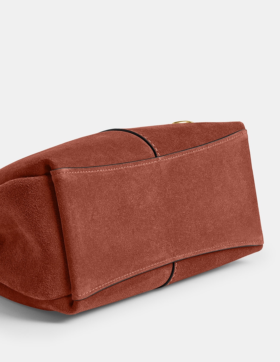 Bolsa shoulder Coach lana para mujer