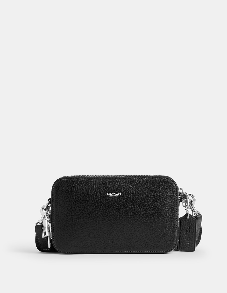 Bolsa crossbody Clinton de piel para hombre