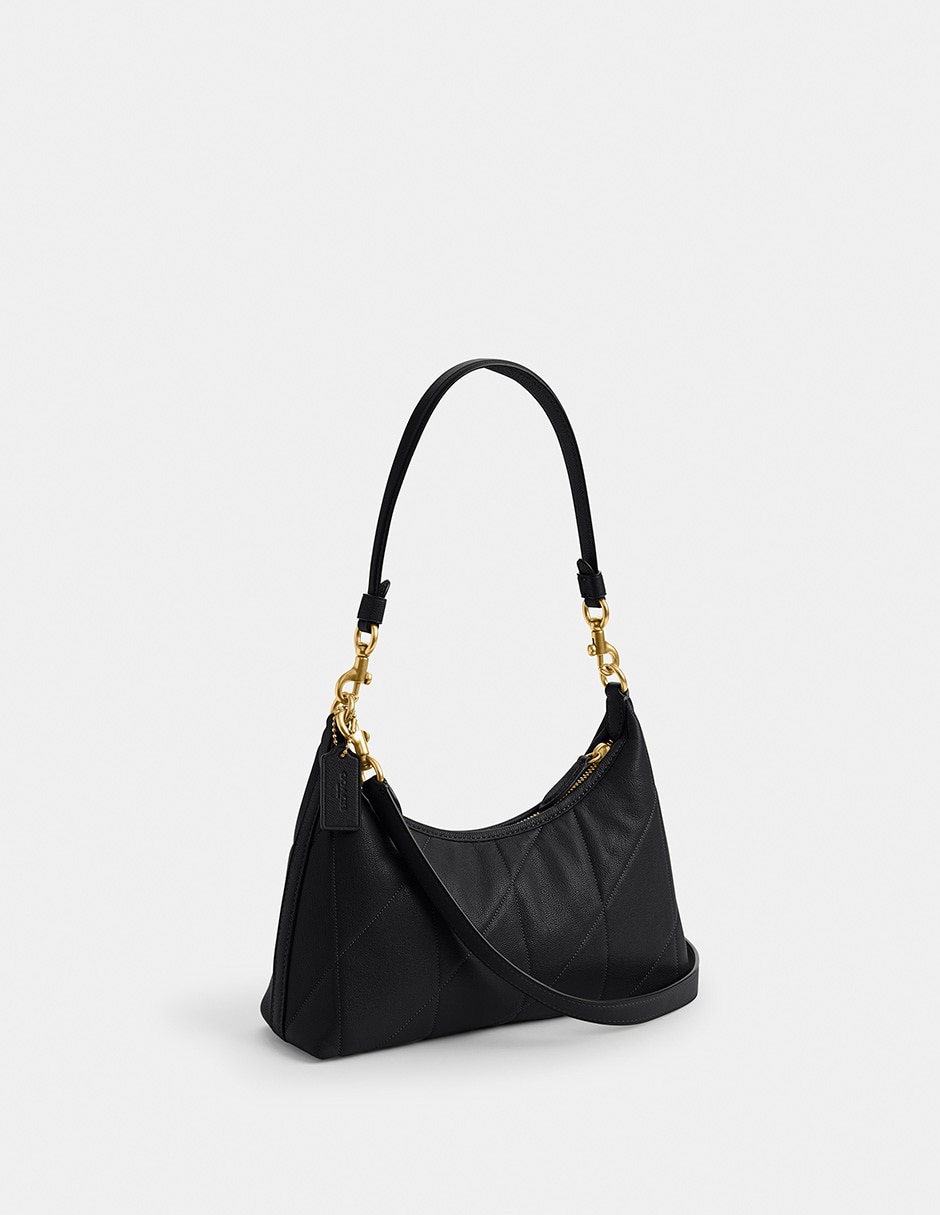 Bolsa shoulder Coach Juliet de piel para mujer