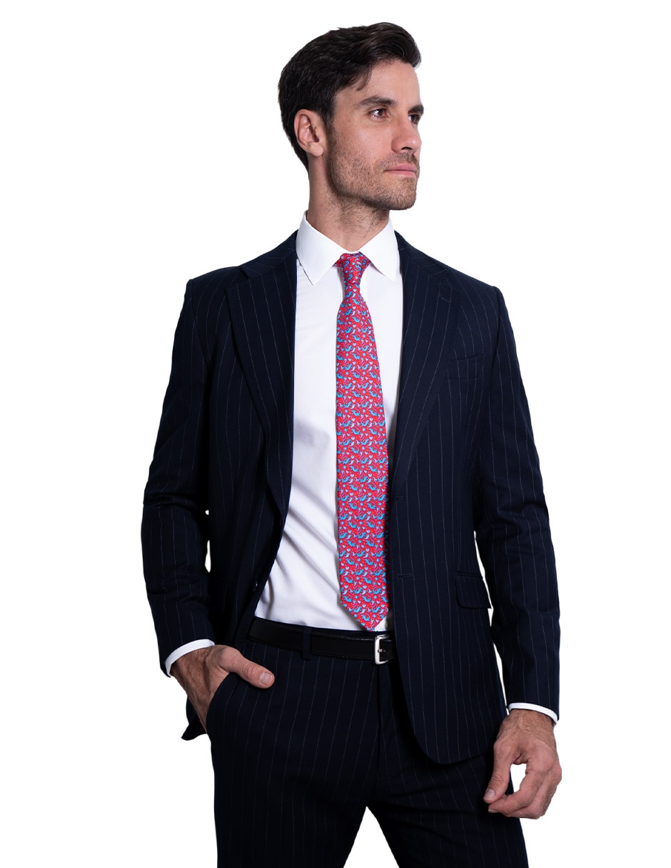 Corbata Regular (6-8.5 Cm) De Seda Estampado Gráfico Para Hombre 4