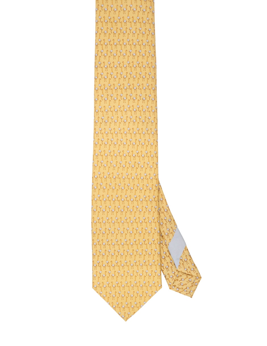 Corbata pineda covalin regular de seda estampado gráfico para hombre