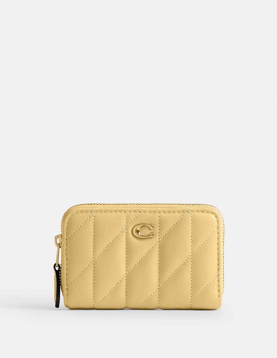 Cartera coach essential small zip around mujer
