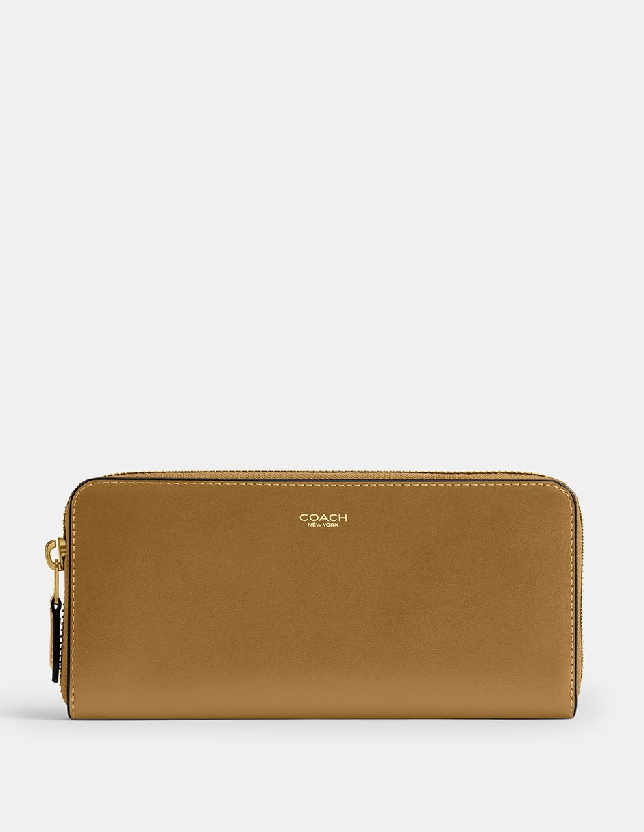 Cartera Slim Accordion Zip para mujer