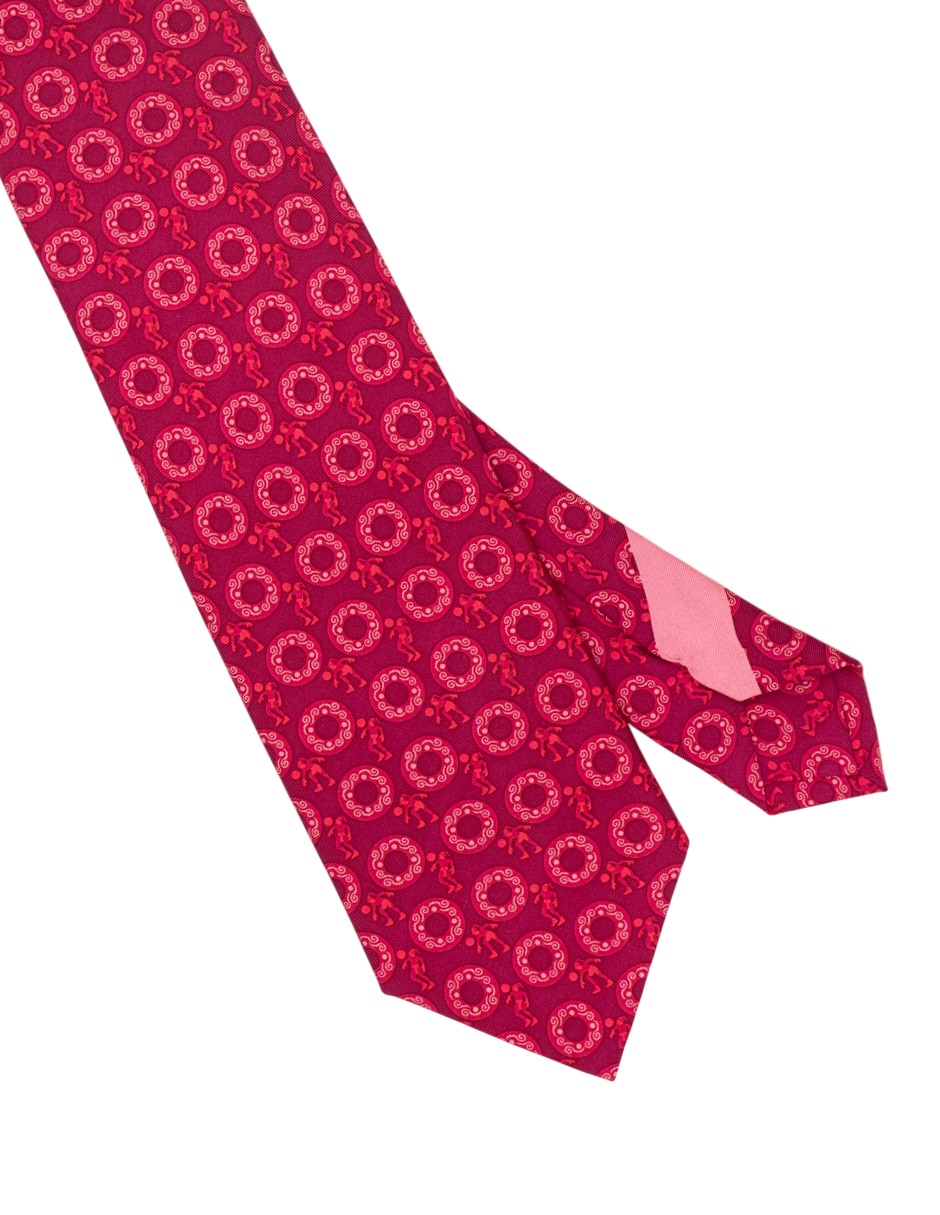 Corbata Regular (6-8.5 Cm) De Seda Estampado Gráfico Para Hombre 2
