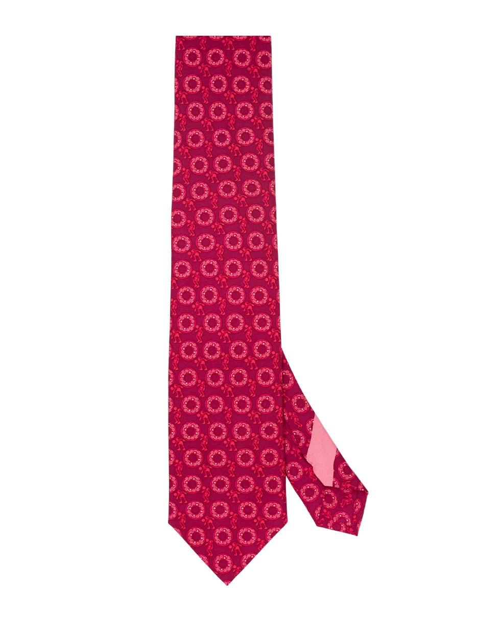 Corbata Regular (6-8.5 Cm) De Seda Estampado Gráfico Para Hombre