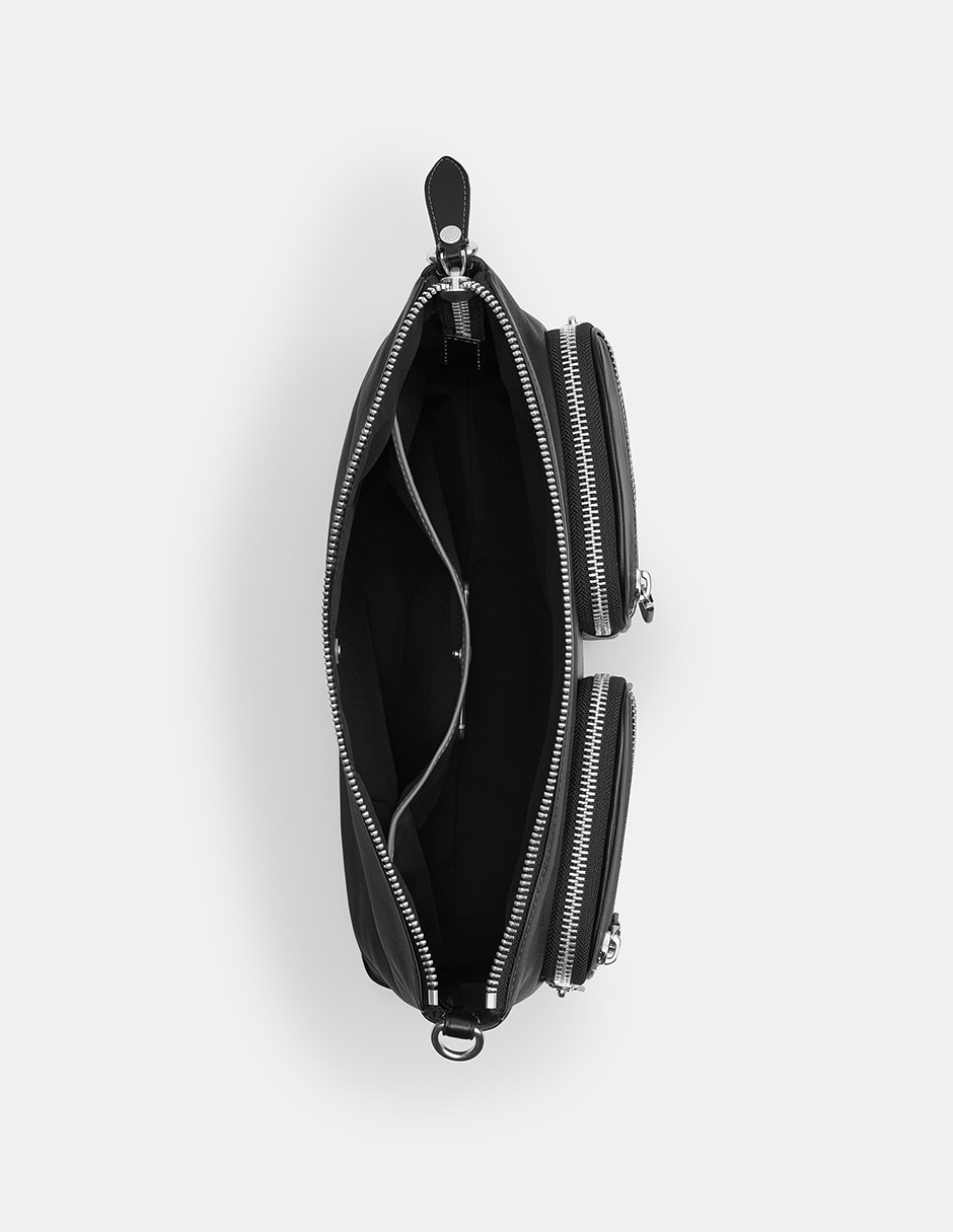 Bolsa messenger de piel para hombre 2